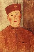 Amedeo Modigliani Le Zouave oil painting artist